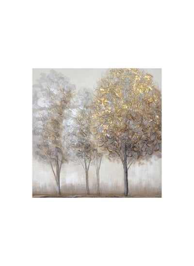 Buy Chestnut Tree Canvas Art 50x3x60cm-light Brown in UAE