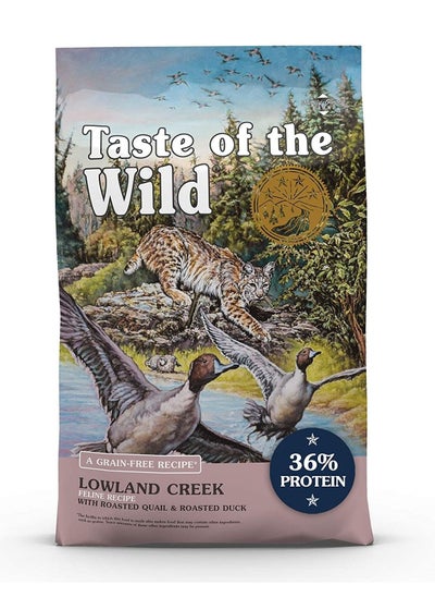 Buy Lowland Creek Feline Recipe Dry Food For Cats 2.27kg in UAE