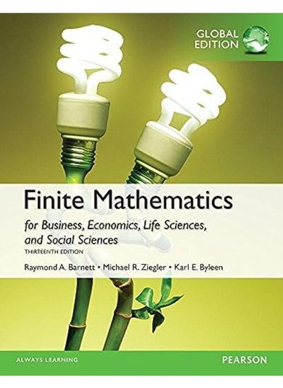 Buy Finite Mathematics for Business, Economics, Life Sciences and Social Sciences with MyMathLab, Global Edition in Egypt