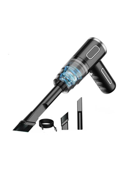 Buy Cordless Handheld Car Vacuum Cleaner, Strong Suction Small Car Vacuum Cleaner, Foldable Dust Cleaner with Filter, Portable Vacuum Cleaner with Battery Display for Car/Keyboard in Saudi Arabia