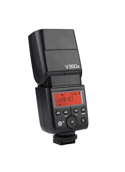 اشتري V350S Compact Size 2.4G Wireless Speedlite Master/ Slave Camera Flash TTL 1/8000s HSS Built-in 2000mAh Li-ion Battery with Battery Charger في السعودية