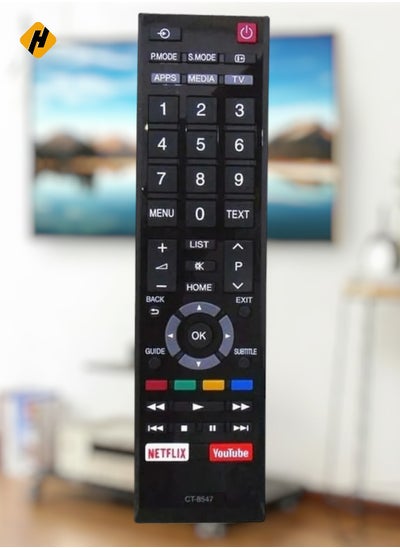 Buy Remote control CT-8547 for Toshiba LCD LED TV in UAE