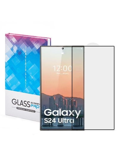 Buy Samsung Galaxy S24 Ultra Screen Protector HD Clear Protective for S24 Ultra 6.8", 3D Curved Upgrade, Easy Installation, Military Grade Protection, Case Friendly Clear in UAE