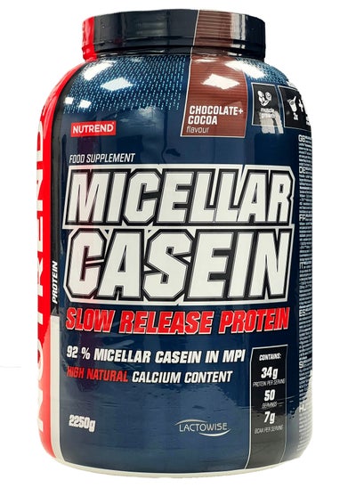 Buy Micellar Casein, 2250g, Chocolate & Cocoa in UAE