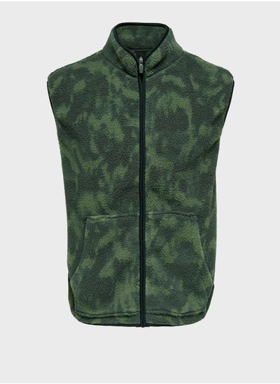 Buy Printed Vest Jacket in Saudi Arabia