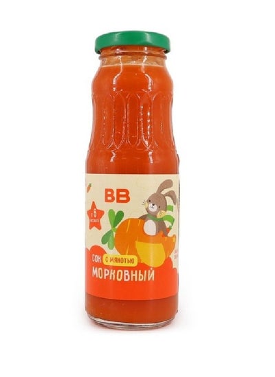 Buy VkusVill Kids carrot juice with pulp, 250 g in UAE