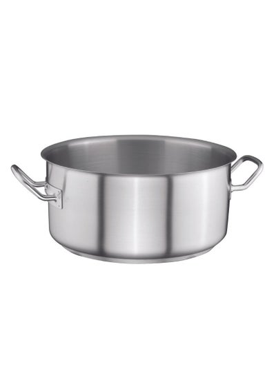 Buy Stainless Steel Induction Casserole Pot 32 cm x 15 cm |Ideal for Hotel,Restaurants & Home cookware |Corrosion Resistance,Direct Fire,Dishwasher Safe,Induction,Oven Safe|Made in Turkey in UAE