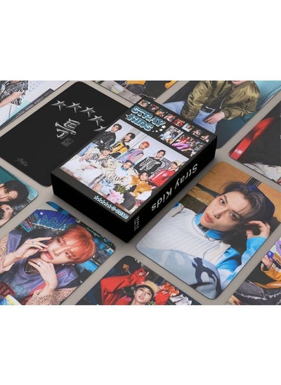 اشتري 55-Piece Stray Kids 2023 New Album 5-STAR Lomo Card في السعودية