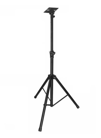 Buy Universal Speaker Stand Mount Holder Heavy Duty Tripod w/Adjustable Height from 39” to 71” Easy Mobility Safety Pin and Knob Tension Locking for Stability in Saudi Arabia