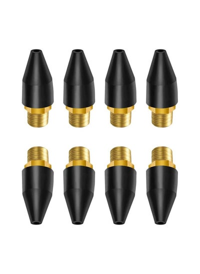 اشتري Rubber Air Tool For Air Nozzle Tip, 8 Pcs Blow Gun Rubber Tip For Air Tool, Parts Air Nozzle For Air Blow Guns Tool For Air Tool Parts & Accessories Air Blow Guns Tool, Black في الامارات