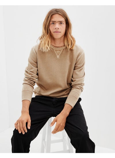 اشتري AE Super Soft Fleece Icon Crew Neck Sweatshirt في الامارات