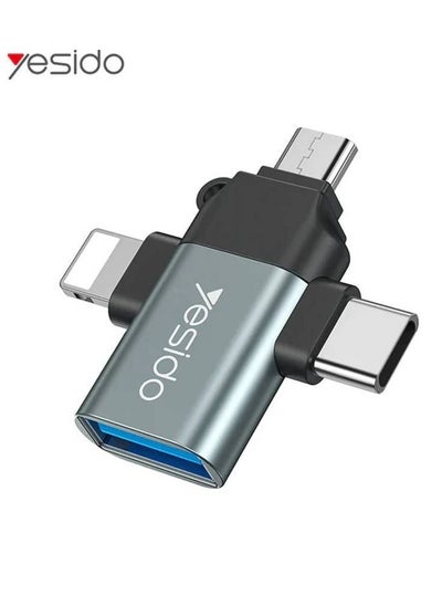 Buy 3 in 1 USB 2.0 fast data transfer adapter in Saudi Arabia