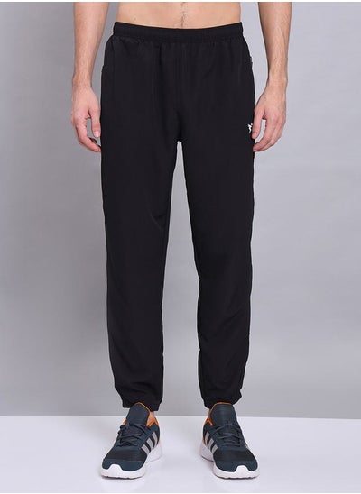 Buy Solid Woven Track Pants in Saudi Arabia