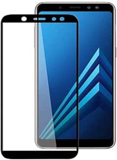 Buy Tempered Glass Screen Protector For Samsung Galaxy J4 Plus - 5D / Black in Egypt