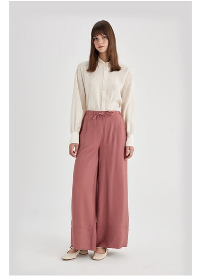 اشتري Woman Wide Leg Woven Trousers في مصر