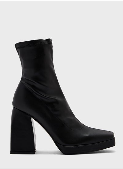 Buy High Block Heel Boots in UAE