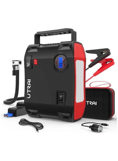 Buy UTRAI Jstar 5 Portable Jump Starter with Air Compressor Battery in UAE