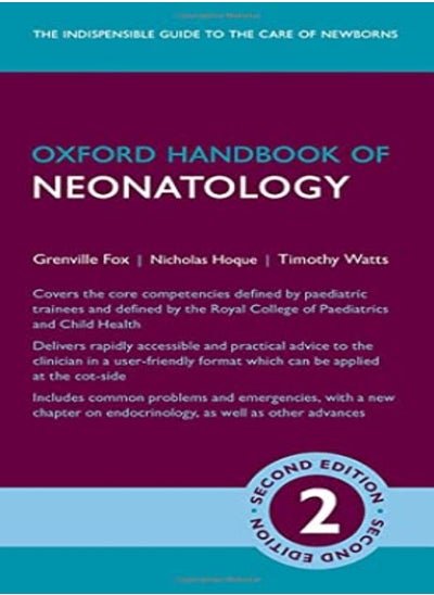 اشتري Oxford Handbook of Neonatology في الامارات