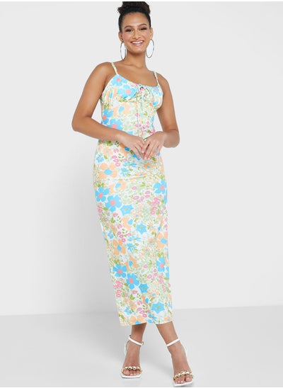 Buy Printed Slip Dress in Saudi Arabia