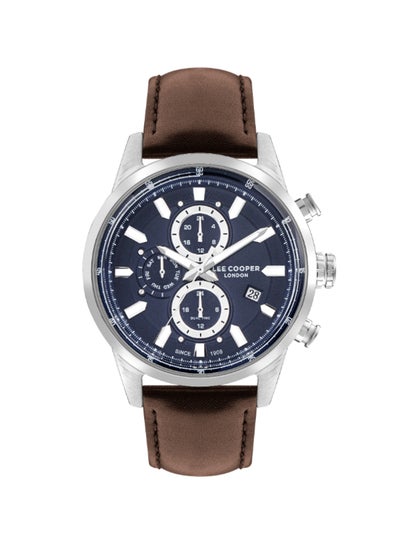 اشتري Men's Analog Round Shape Leather Wrist Watch LC07855.394 - 45 Mm في الامارات