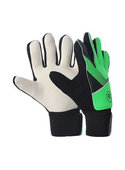 Buy Kids Goalkeeper Gloves Finger Protection Latex Soccer Goalie Gloves Teenagers Breathable Sports Gloves in UAE
