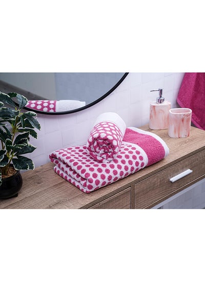 اشتري Shyla Bath Towel 70x140cm-pink في الامارات