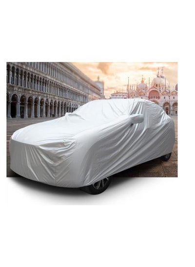 اشتري PEVA Full Car Covers All Weather Waterproof Car Cover for Automobiles UV Protection/Scratch Proof/Dusty Proof Universal Full Car Cover (SUV L:480*175*150CM) في السعودية