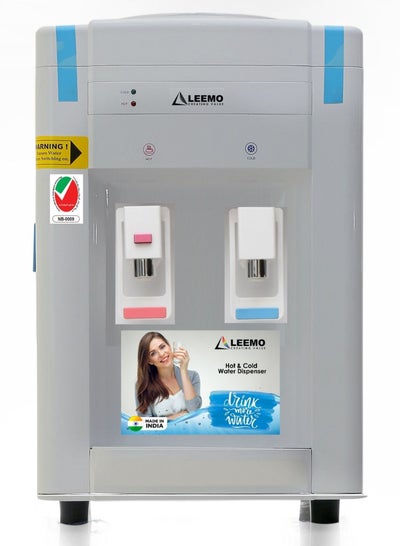 Buy LEEMO WATER DISPENSER HOT AND COLD TABLE TOP MADE IN INDIA 1 YEAR WARRANTY in UAE