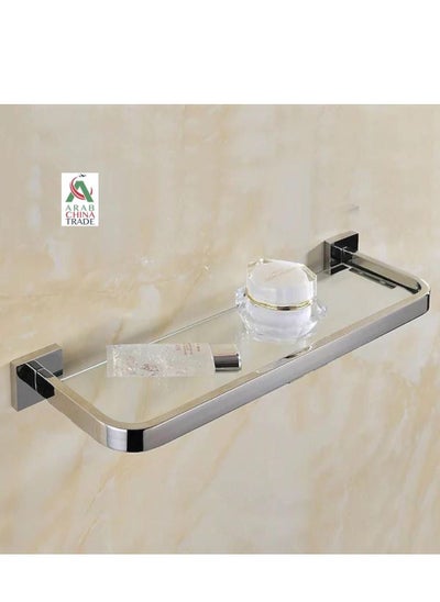 Buy BATHROOM SHELF TEMPERED GLASS in UAE