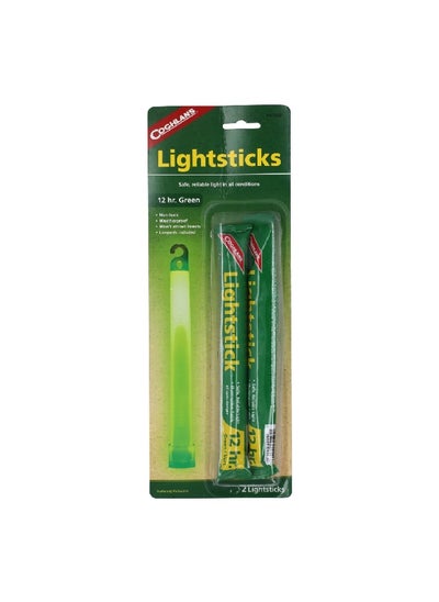 اشتري 2-Piece Lightsticks Green 12.065 x 32.69 x 1.905 cm 9202 في السعودية