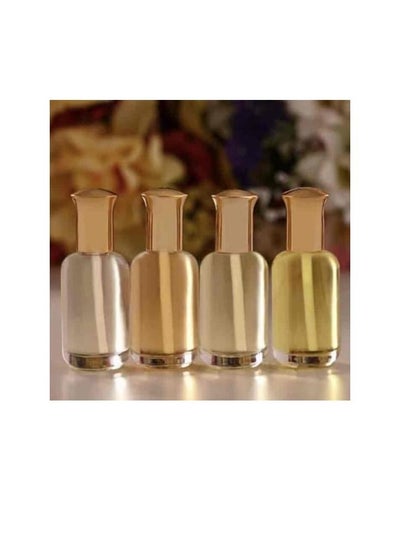 Buy Musk set Lavender + powder + transparent purity + rose 12 ml in Saudi Arabia