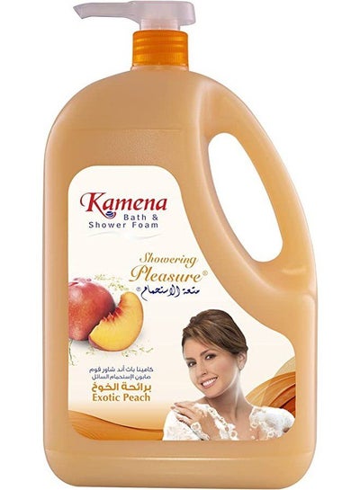 Buy Kamena Peach Perfume Bath And Shower Foam - 2 L in Egypt