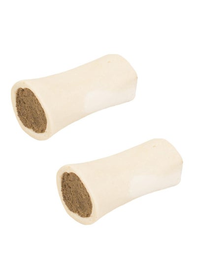 Buy 2Pc Delicious Beef Chew Bone Filled With Lamb Meat For Dogs in UAE