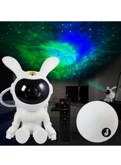 Buy "Star Projector – Cute Astronaut Bunny Galaxy Light Projector for Bedrooms, Kids' Rooms, Parties, and Gifts. Creates a magical starry atmosphere with an adorable bunny astronaut design." in UAE