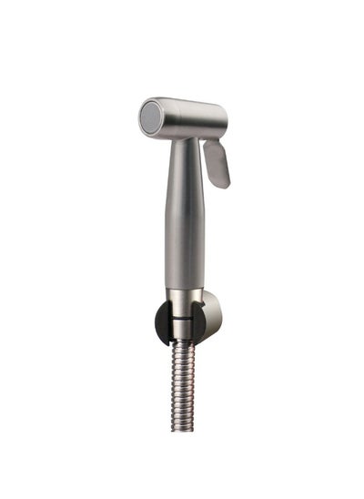 اشتري Milano Sky Shattaf Set-SS | Stainless Steel Shattaf | No Leak Toilet Sprayer Handheld Bidet Spray For Bathroom Toilet Washroom - Chrome في الامارات