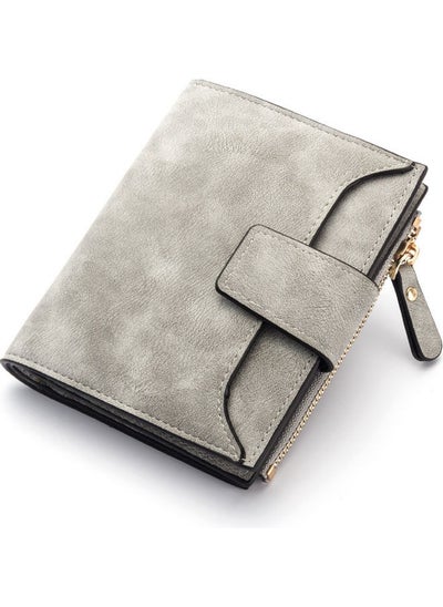 Buy Tri-Fold Wallet Grey in UAE