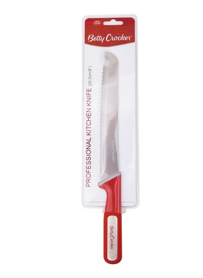 اشتري Betty Crocker Stainless Steel Bread Knife 20.5cm في الامارات