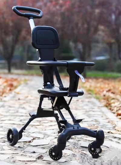 Lightweight Compact Baby Airport Travel Stroller with Adjustable Handles  and Backrest One Hand Foldable Easy Overhead Airplane Or Car Trunk Storage  Shopping Walking Pocket Stroller Cart For Toddler price in UAE |