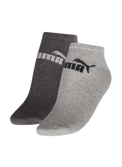 Buy PUMA Unisex Plain Sneaker Trainer Socks 2 Pack in UAE