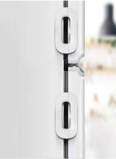 Buy Child Safety Lock, Refrigerator Freezer Door Lock, Baby Proofing for Kitchen Cabinets, Drawers, and Appliances in Saudi Arabia