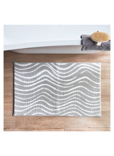 Buy Waves Bathmat 40x60cm. in Saudi Arabia