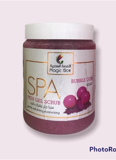 Buy Grape Scrub Spa Pedi Gel 1000ml in UAE