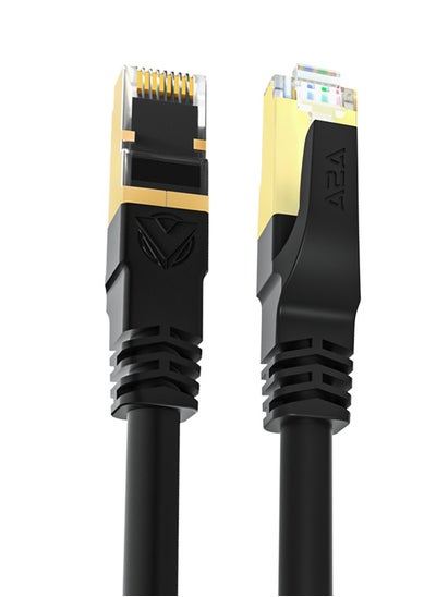 Buy High Speed CAT8 Ethernet Cable 60m 40Gbps, 2000Mhz, SFTP with Gold Plated RJ45 Connector in Saudi Arabia