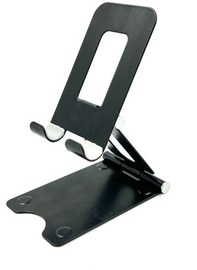Buy Folding Desktop Phone Stand Black in Saudi Arabia