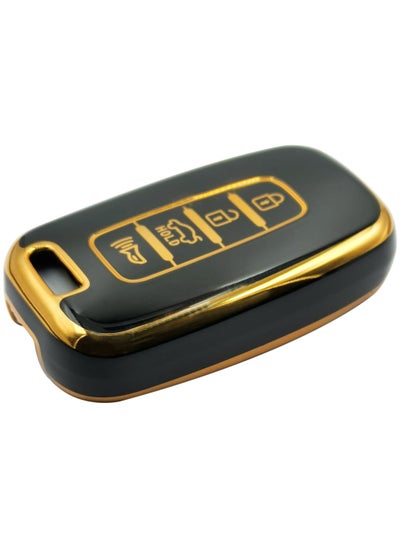 اشتري 4 Button Remote Control Fob Cover Flip Remote Key Shell Case for Elantra في السعودية