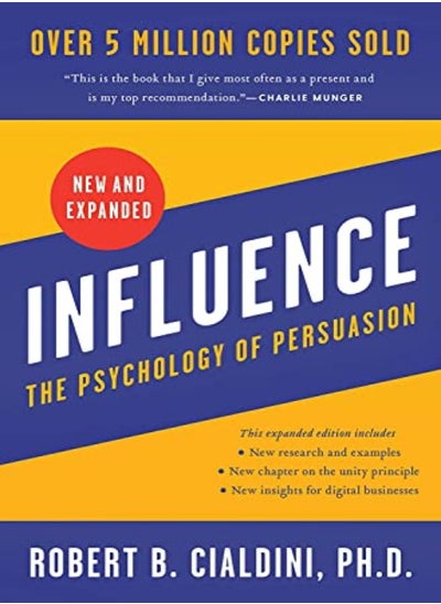 اشتري Influence, New and Expanded: The Psychology of Persuasion في الامارات