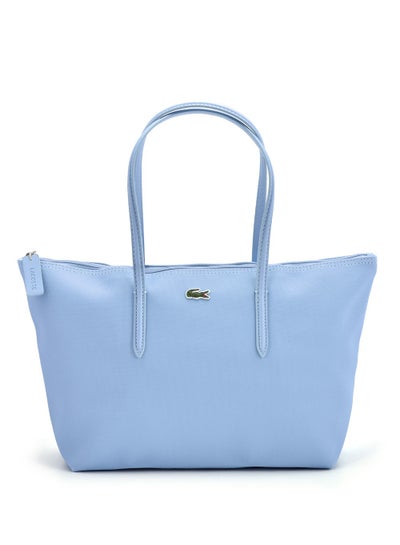 اشتري Lacoste Tote bag Large size light blue color في السعودية