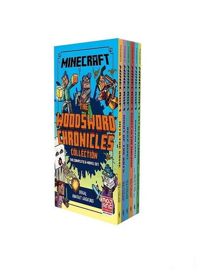 Buy Minecraft Woodsword Chronicles 6 Book Slipcase in UAE