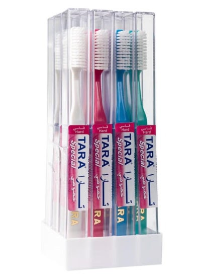 اشتري TARA Special Hard Toothbrush 12 Pack في السعودية