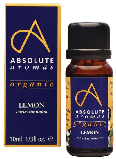 Buy Lemon Organic Pure Essential Oil 10ml in UAE